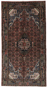  Koliai Rug 145X273 Authentic
 Oriental Handknotted Black/Dark Brown (Wool, Persia/Iran)