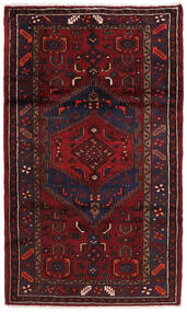  Hamadan Rug 110X188 Authentic
 Oriental Handknotted Black (Wool, Persia/Iran)