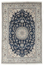  Nain Rug 194X292 Authentic
 Oriental Handknotted Grey/Black (Wool, )