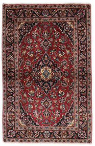  Keshan Rug 98X151 Authentic
 Oriental Handknotted Black/Dark Brown (Wool, Persia/Iran)