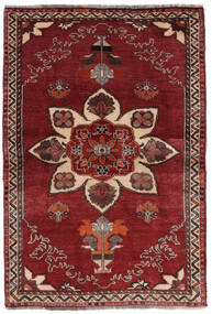  Qashqai Rug 104X151 Authentic
 Oriental Handknotted Black/Dark Brown (Wool, Persia/Iran)