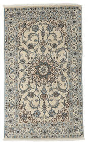  Nain Rug 115X198 Authentic
 Oriental Handknotted Olive Green/Beige (Wool, Persia/Iran)