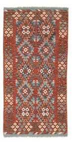  Kilim Afghan Old Style Rug 103X204 Authentic
 Oriental Handwoven Dark Brown/Beige (Wool, Afghanistan)