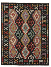  Kilim Afghan Old Style Rug 154X200 Authentic
 Oriental Handwoven Black/Dark Brown (Wool, Afghanistan)