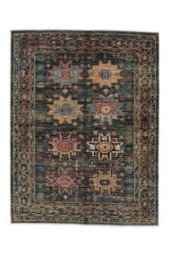  Shabargan Rug 153X201 Authentic
 Oriental Handknotted Black/White/Creme (Wool, Afghanistan)