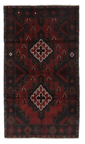  Baluch Rug 110X191 Authentic
 Oriental Handknotted Black/White/Creme (Wool, Afghanistan)