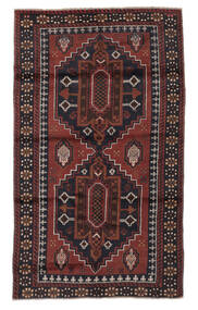  Baluch Rug 102X179 Authentic
 Oriental Handknotted Black/White/Creme (Wool, Afghanistan)