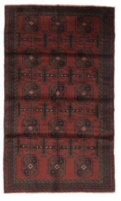  Oriental Baluch Rug Rug 106X183 Black/Dark Red (Wool, Afghanistan)
