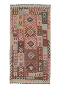  Kilim Afghan Old Style Rug 106X209 Authentic
 Oriental Handwoven Dark Brown/Brown (Wool, Afghanistan)
