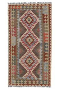  Kilim Afghan Old Style Rug 102X198 Authentic
 Oriental Handwoven Dark Brown/White/Creme (Wool, Afghanistan)