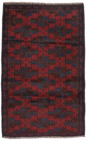  Baluch Rug 91X143 Authentic
 Oriental Handknotted Black (Wool, Afghanistan)