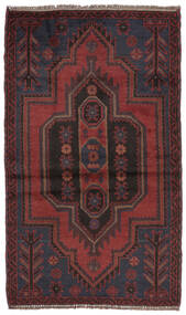  Baluch Rug 86X145 Authentic
 Oriental Handknotted Black/Dark Brown (Wool, Afghanistan)