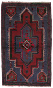  Baluch Rug 91X150 Authentic
 Oriental Handknotted Black (Wool, Afghanistan)