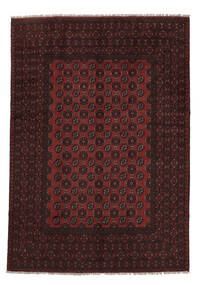 Authentic
 Rug Afghan Fine Rug 197X286 Black/Dark Red (Wool, Afghanistan)