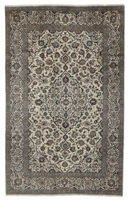  Keshan Rug 198X316 Authentic
 Oriental Handknotted Black/Dark Grey (Wool, Persia/Iran)