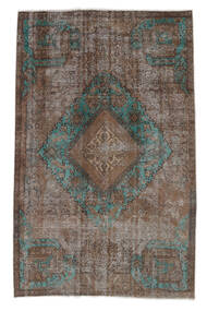  Colored Vintage - Persien/Iran Rug 186X294 Authentic Modern Handknotted Dark Brown/Black (Wool, Persia/Iran)