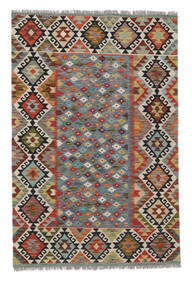 127X190 Kilim Afghan Old Style Rug Rug Oriental Brown/Dark Grey (Wool, Afghanistan)