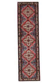 75X280 Rudbar Rug Rug Authentic
 Oriental Handknotted Runner
 Black/Dark Red (Wool, Persia/Iran)