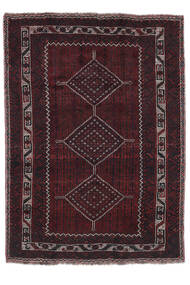  Oriental Shiraz Rug Rug 190X264 Black/Dark Red (Wool, Persia/Iran)