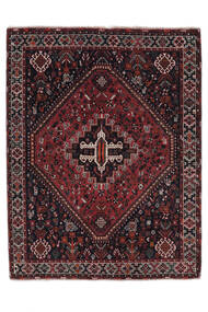  Shiraz Rug 167X215 Authentic Oriental Handknotted Black/Dark Red (Wool, )