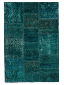  Patchwork - Persien/Iran Rug 107X156 Authentic
 Modern Handknotted Black/Dark Blue (Wool, Persia/Iran)