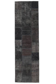 74X253 Patchwork - Persien/Iran Rug Modern Runner
 Black (Wool, Persia/Iran)