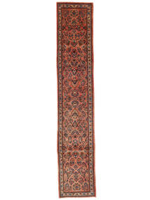81X425 Sarouk Rug Rug Authentic
 Oriental Handknotted Runner
 Dark Red/Black (Wool, Persia/Iran)