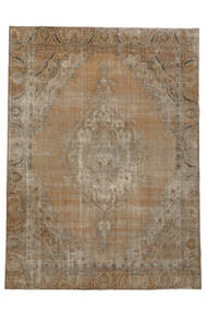  Colored Vintage - Persien/Iran Rug 266X356 Authentic
 Modern Handknotted Dark Brown/White/Creme Large (Wool, Persia/Iran)