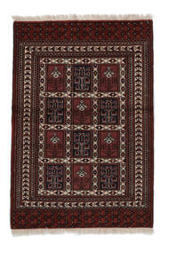 85X122 Turkaman Rug Oriental Black/Brown (Wool, Persia/Iran)