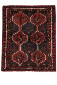  Lori Rug 164X200 Authentic
 Oriental Handknotted Black/Dark Red (Wool, )