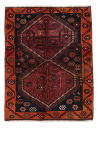  Lori Rug 143X184 Authentic Oriental Handknotted Black/White/Creme (Wool, Persia/Iran)