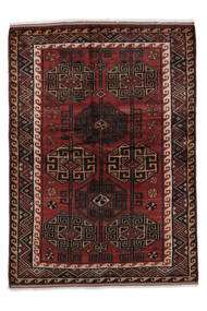  Lori Rug 144X200 Authentic
 Oriental Handknotted Black/Dark Red (Wool, )