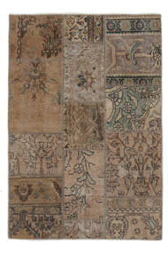 106X154 Patchwork - Persien/Iran Rug Modern Brown/Black (Wool, Persia/Iran)