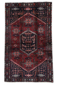  Hamadan Rug 116X191 Authentic
 Oriental Handknotted Black/White/Creme (Wool, Persia/Iran)