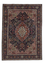  Tabriz Rug 206X287 Authentic
 Oriental Handknotted Black/White/Creme (Wool, Persia/Iran)