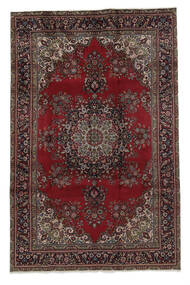  Tabriz Rug 195X300 Authentic
 Oriental Handknotted Black/White/Creme (Wool, Persia/Iran)