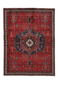  Afshar Rug 168X222 Authentic
 Oriental Handknotted Dark Red/Black (Wool, )
