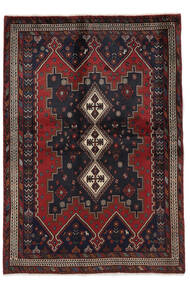  Persian Afshar Rug Rug 163X232 Black/Dark Red (Wool, Persia/Iran)