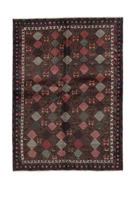  Afshar Shahre Babak Rug 150X210 Authentic
 Oriental Handknotted Black/White/Creme (Wool, Persia/Iran)