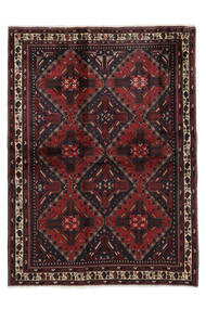 Afshar Rug 164X224 Authentic
 Oriental Handknotted Black/Dark Red (Wool, )