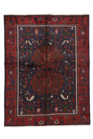  Afshar Rug 153X200 Authentic
 Oriental Handknotted Black/White/Creme (Wool, Persia/Iran)