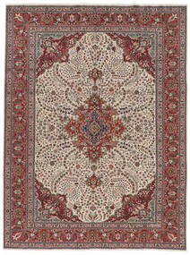  Tabriz Rug 251X342 Authentic
 Oriental Handknotted Dark Brown/Black Large (Wool, Persia/Iran)