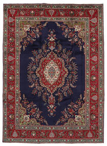  Tabriz Rug 256X348 Authentic
 Oriental Handknotted Black/Dark Brown Large (Wool, Persia/Iran)