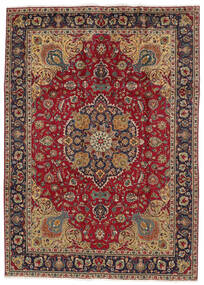  Tabriz Rug 248X344 Authentic Oriental Handknotted Dark Brown/Black/Brown (Wool, Persia/Iran)