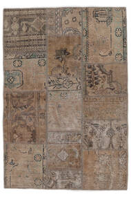  Patchwork - Persien/Iran Rug 105X153 Authentic
 Modern Handknotted Dark Brown (Wool, Persia/Iran)
