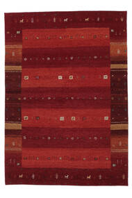  Gabbeh Indo Rug 160X230 Authentic
 Modern Handknotted Black/Dark Red (Wool, India)
