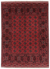  Classic Afghan Rug 150X207 Authentic
 Oriental Handknotted Black/Dark Red (Wool, Afghanistan)