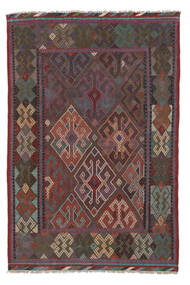  Oriental Kilim Golbarjasta Rug Rug 117X176 Black/Dark Red (Wool, Afghanistan)