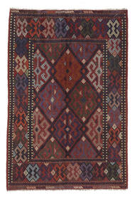 Authentic
 Rug Kilim Golbarjasta Rug 126X188 Black/Dark Red (Wool, Afghanistan)