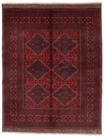  Kunduz Rug 152X180 Authentic Oriental Handknotted Black/Dark Red (Wool, Afghanistan)